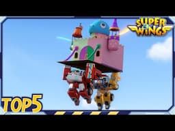 [SUPERWINGS Top5] Ranking the Heaviest Lifts | Superwings | Super Wings | Top Picks A25