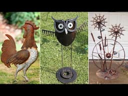 Awesome welding projects ideas for garden decoration