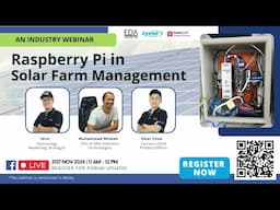 [Webinar Industri] Pengurusan Ladang Solar dengan Raspberry Pi