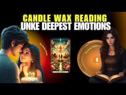 CANDLE WAX READING | UNKE DEEPEST EMOTIONS आपके लिए | UNKI CURRENT FEELINGS TODAY  | HINDI TAROT