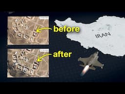 How Israel Strikes Iran Military Targets Before & After Google Maps #israel #iran