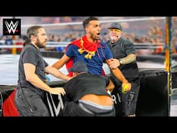 SNEAKING Into WWE Match (In the ring)