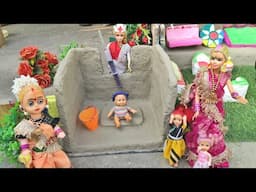 Barbie Doll All Day Routine In Indian Village/Radha Ki Kahani Part -515/Barbie Doll Bedtime Story||