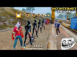 NO INTERNET PRANK | FREE FIRE FUNNY GAMEPLAY | NADIYA FF