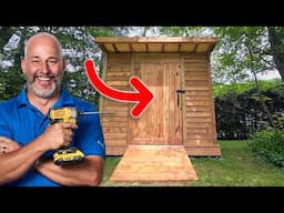 Easiest Shed Door System Ever