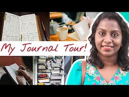 How I Journal For Mental Peace, Removing Negative Thoughts & Stress | Journaling For Beginners Tamil