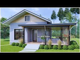 Small House Design | 6m x 11m with 3Bedrooms (Simple life)