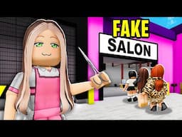 I Opened A FAKE SALON To Trick RICH GIRLS! (Brookhaven RP)