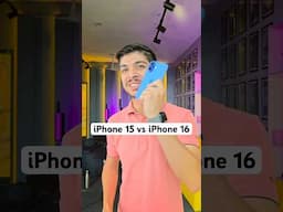 iPhone 15 vs iPhone 16 ! Which one to buy #iphone16 #tech #iphonetips