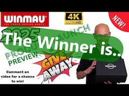 The Winner Of The Winmau 2025 Product Launch Giveaway is