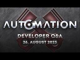 Developer Q&A August 2023