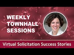 Coronavirus Townhall: Amy Eisenstein on Virtual Solicitation