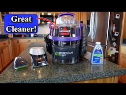 Bissell Spotclean Pet Pro Quick Tutorial of How it Works and How to Use