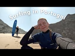 SURF VLOG! 🏄‍♀️ Surf with me in Sagres, Portugal