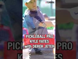 #shorts #pickleball #mlb Pickleball Goat Kyle Yates meets MLB's Derek Jeter