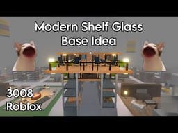 I MADE A MODERN SHELF BASE IDEA FOR 3008 ROBLOX | 5-8 PLAYERS | MyelPlays