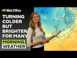 16/11/24 – Blustery showers in the north – Morning Weather Forecast UK – Met Office Weather