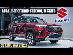 New Brezza Facelift Launch: Bye Bye Nexon & 3XO | ADAS, Panoramic Sunroof, 5 Stars Safety and More