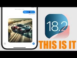 iOS 18.2 - Apple Intelligence Final Change !