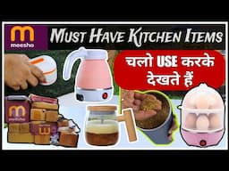 Meesho Affordable Kitchen Items Review | Meesho Kitchen Finds | Meesho Kitchen Haul.