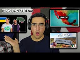 Reaction stream || Real life Lore, Geography Now, H0ser