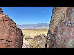 Shotgun Junction Petroglyph Site, Volcanic Tableland, Bishop, California