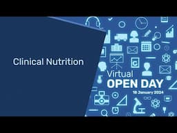 MSc in Clinical Nutrition | University of Tartu | Virtual Open Day 2024 | Estonia