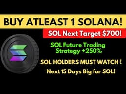 Solana Will Explode to $700 | All Time High Coming | Tamil