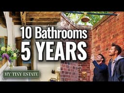 10 Bathrooms in 30 Minutes: Our Restoration Journey | My Tiny Estate