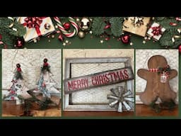 Easy DIY Rustic Scrap Wood Christmas Decor