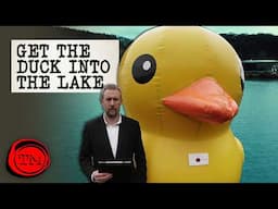 Get the Duck Into the Lake | Full Task | Taskmaster