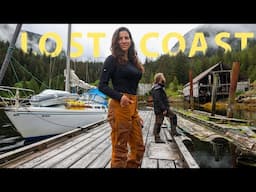 Sailing the Abandoned Coast Cruising to Alaska | A&J Sailing S4E4 Butedale & Bishop Bay Hot Springs