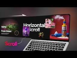 Make a Horizontal Scroll Section/Page in Elementor FREE | Horizontal Scrolling with Parallax Effect