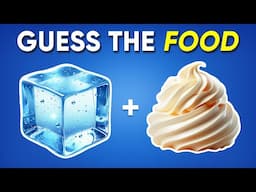 Guess The Food By Emoji 🍔🌮🍦 Food & Drink Emoji Quiz | Daily Quiz