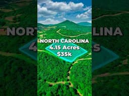 LAND for SALE in NORTH CAROLINA • 4 Acres for $35k • LANDIO