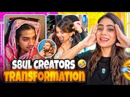 EPIC TRANSFORMATION 😱🤣 Ft. S8UL Creators | Funny Reaction Video | Sherlock