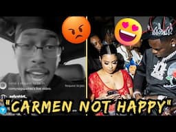 CoreySSG "GOES OFF" on CARMEN & Big BOOGIE 😱🤬 Carmen GOES Live & TROLLS✌️❤️😜 "IM SO HAPPY"