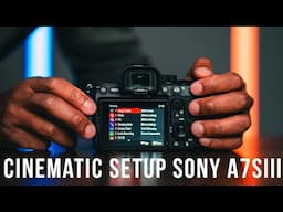 BEST CINEMATIC SETTINGS FOR YOUR SONY A7SIII