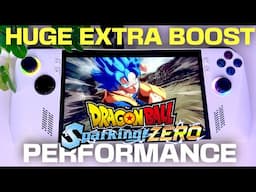 DRAGON BALL: Sparking! ZERO on the Asus Rog Ally: EXTRA Performance Boost