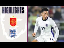 Jobe Impresses On First Start!  | Spain U21 v England U21 | International Friendly | Highlights