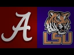 #11 Alabama vs #15 LSU Full Game 2024