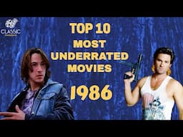 Top 10 Most Underrated Movies of 1986 #hollywoodclassics #cinemaclassics #films #moviereview #1986