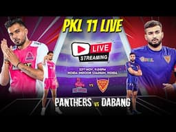 PKL 11 DAY 35 Live: Tamil Thalaivas vs UP Yoddhas & Jaipur Pink Panthers vs Dabang Delhi K.C.. #pkl