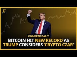 Bitcoin Breaches New Record Above $98K as MicroStrategy Soars and Trump Considers 'Crypto Czar'