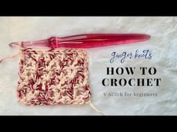 How to Crochet: V-Stitch