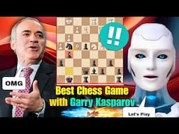 Stockfish 17 PLAYED THE Best CHESS GAME of all Time With Kasparov | Stockfish Vs Garry Kasparov | AI