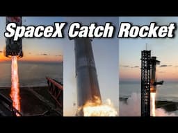 How SpaceX Landed A Rocket... Without Landing Legs. Catching a Giant Rocket With Giant Chopsticks