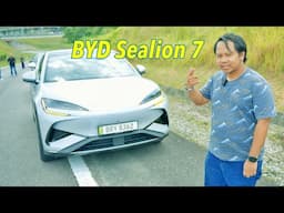 Pecutan Pertama BYD Sealion 7 - EV BYD Paling Mahal Hampir RM 200K