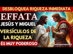 🌟EFATA DE JESÚS Y MIGUEL: ¡DESBLOQUEA RIQUEZA INMEDIATA CON ESTOS VERSÍCULOS SAGRADOS!💰💸