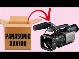 Panasonic DVX100 Live Unboxing